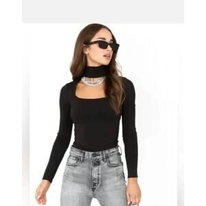 Revolve n:Philanthropy NWT Revolve Catello Black Top S
